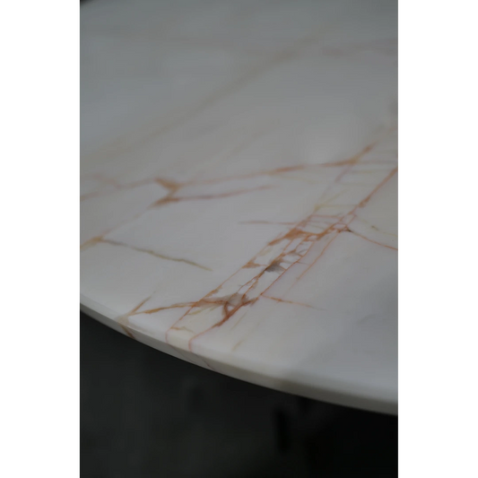 Marmer Golden Spider - Rond Tafelblad ø80cm