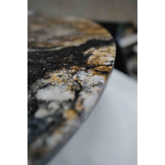 Kwartsiet Black Taurus - Rond Tafelblad ø70cm