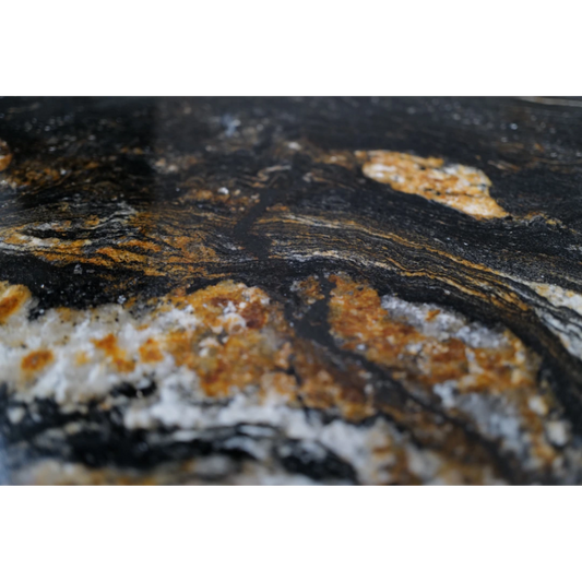 Kwartsiet Black Taurus - Rond Tafelblad ø110cm