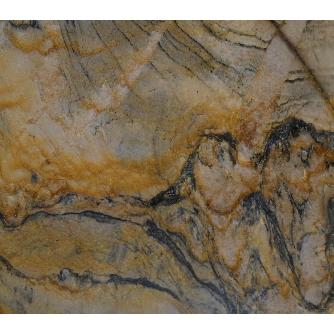 Kwartsiet Fusion Caravaggio - Rond Tafelblad ø68cm