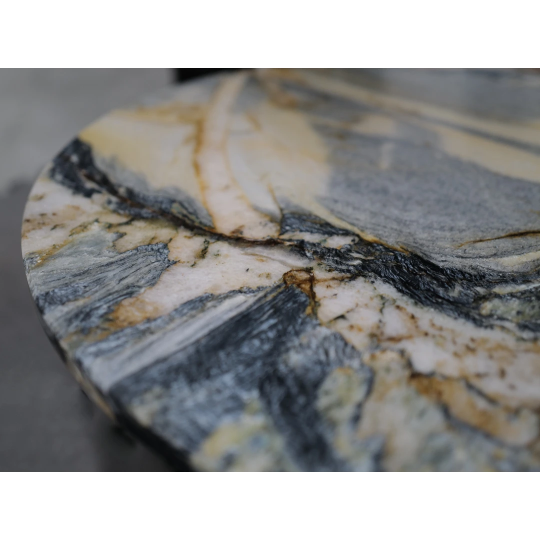 Kwartsiet Fusion Magma - Ronde Tafel ø60cm