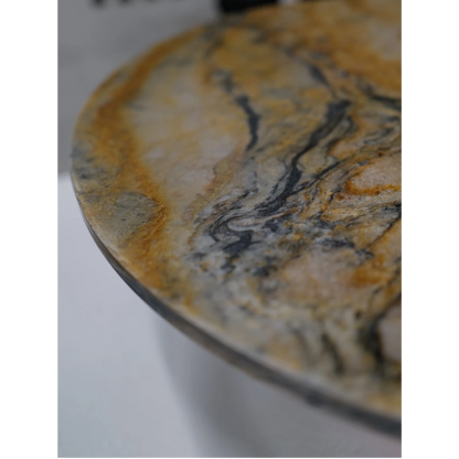 Kwartsiet Fusion Caravaggio - Rond Tafelblad ø68cm