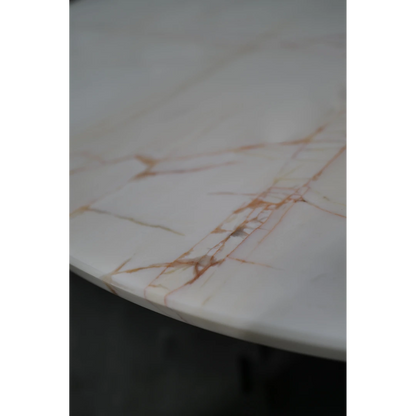 Marmer Golden Spider - Rond Tafelblad ø80cm