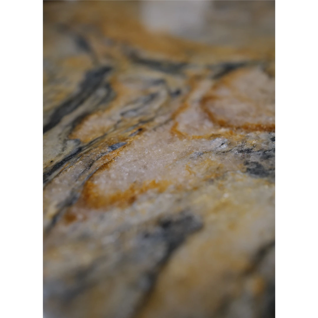 Kwartsiet Fusion Caravaggio - Rond Tafelblad ø68cm