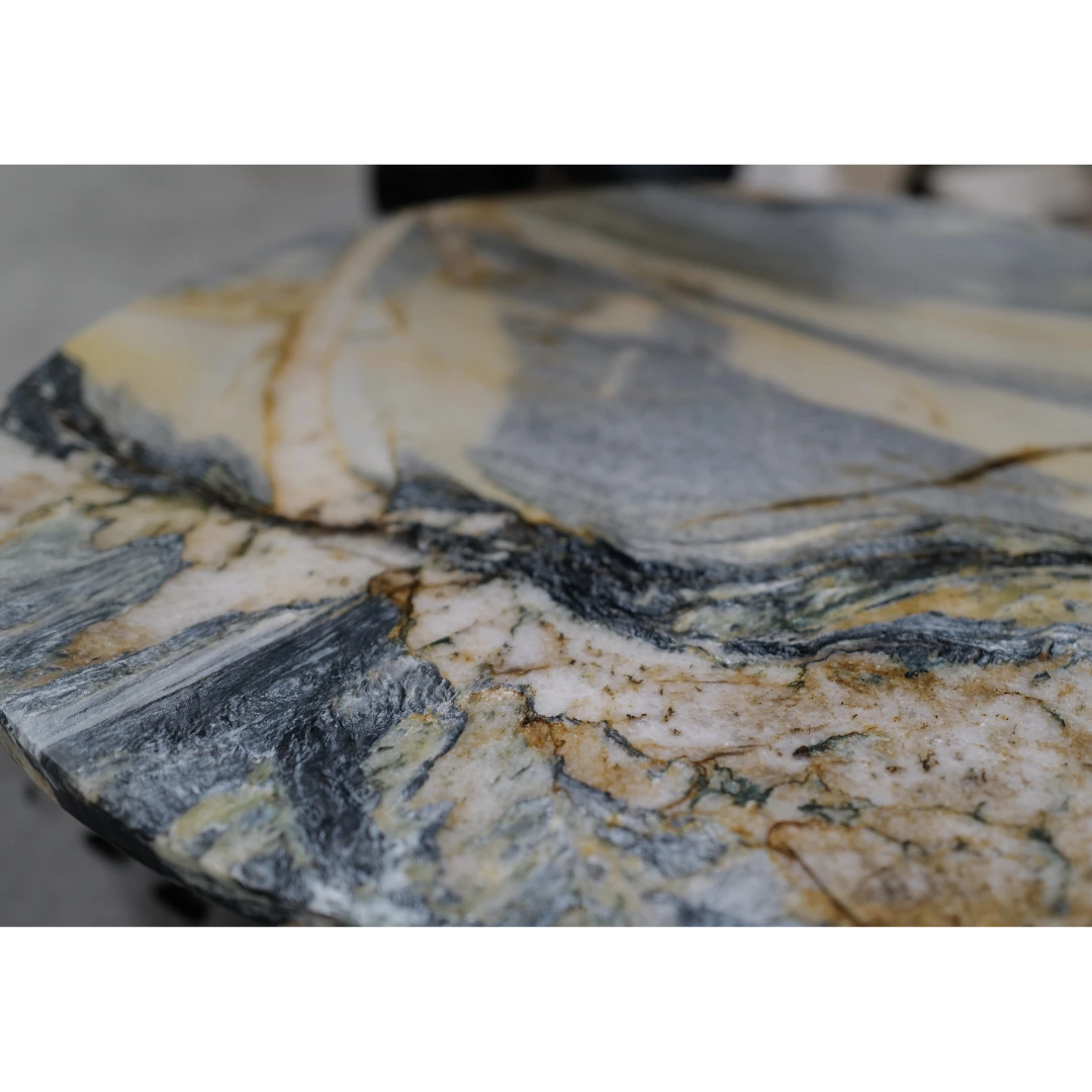 Kwartsiet Fusion Magma - Ronde Tafel ø60cm