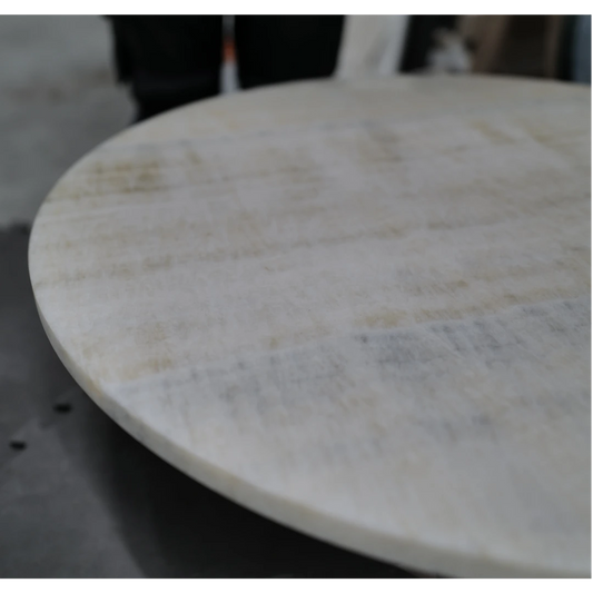 Onyx Ivory Classic - Rond Tafelblad 70cm