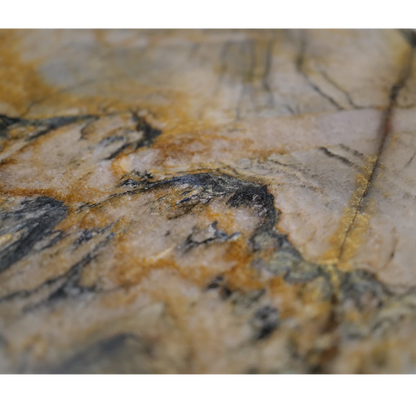 Kwartsiet Fusion Caravaggio - Rond Tafelblad ø68cm