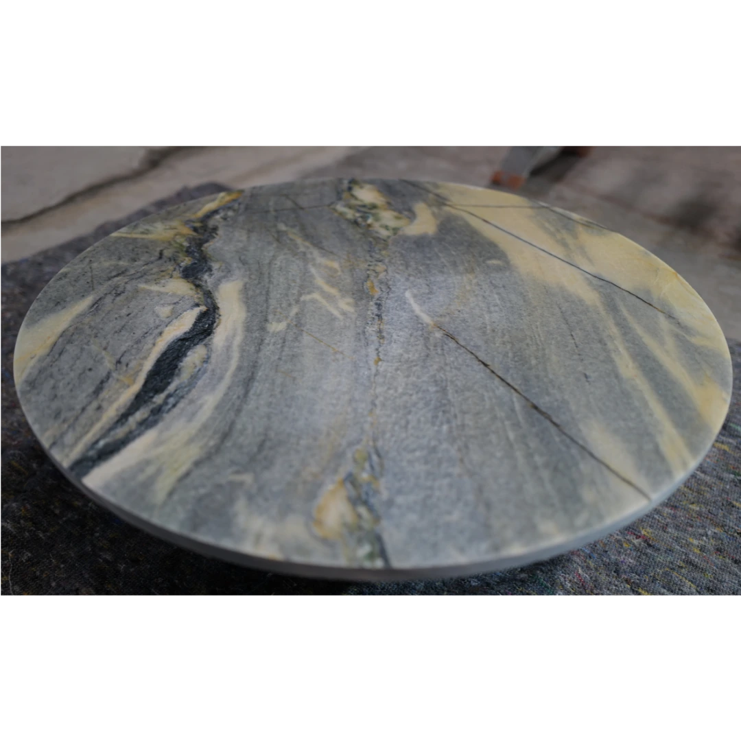 Kwartsiet Fusion Magma - Rond Tafelblad ø80cm