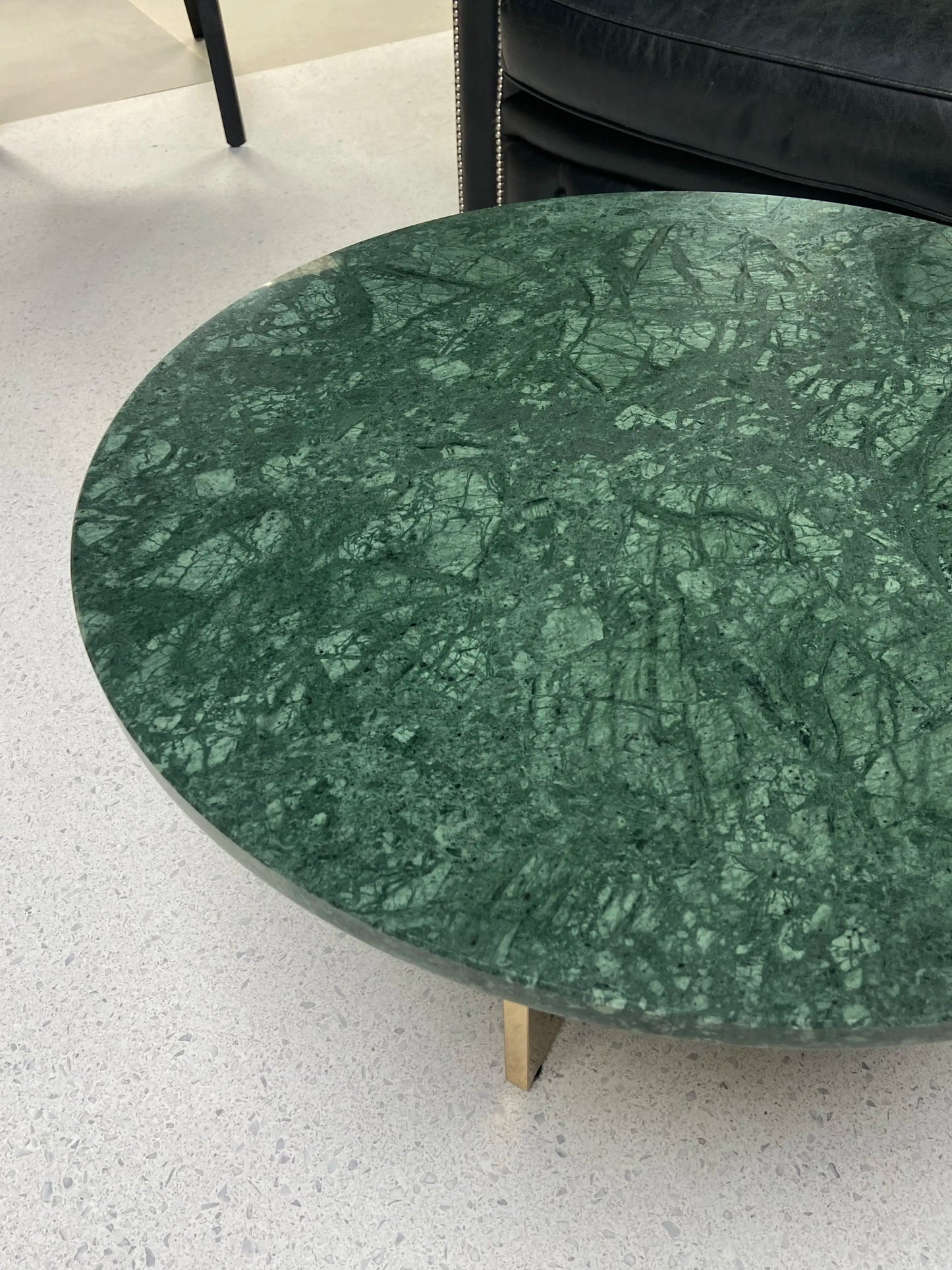 Marmer Verde Guatemala - Rond Tafelblad ø70cm