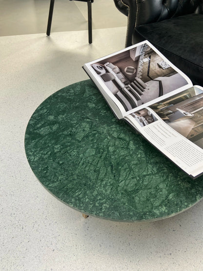 Marmer Verde Guatemala - Rond Tafelblad ø70cm