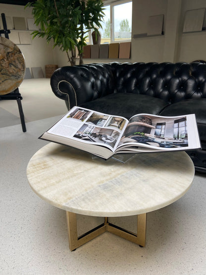 Onyx Ivory Classic - Rond Tafelblad ø70cm