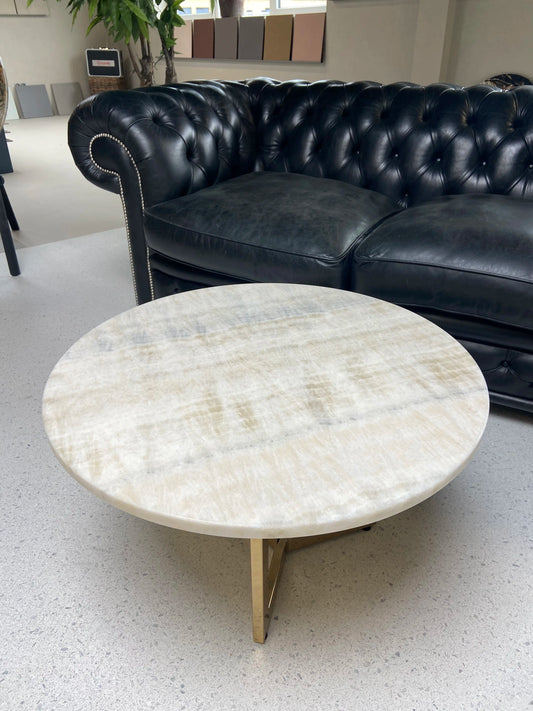 Onyx Ivory Classic - Rond Tafelblad ø70cm
